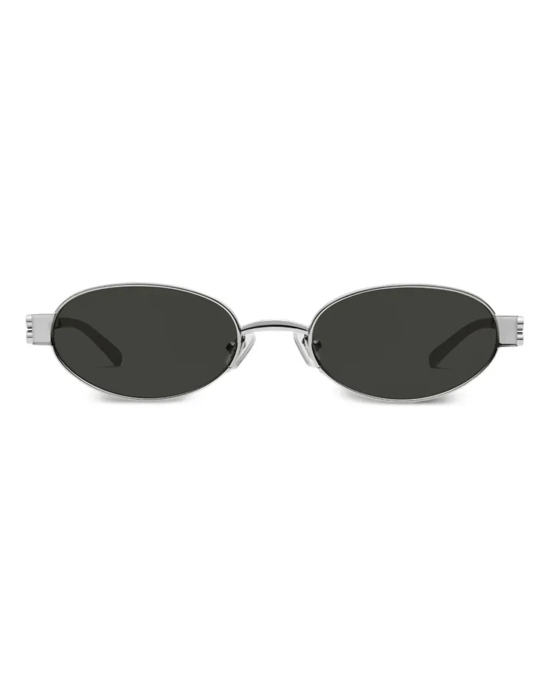 Gentle Monster Cali 02 Sonnenbrille mit ovalem Gestell - Silber Silber
