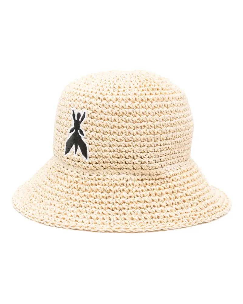 Patrizia Pepe Hut mit Logo-Stickerei - Nude Nude