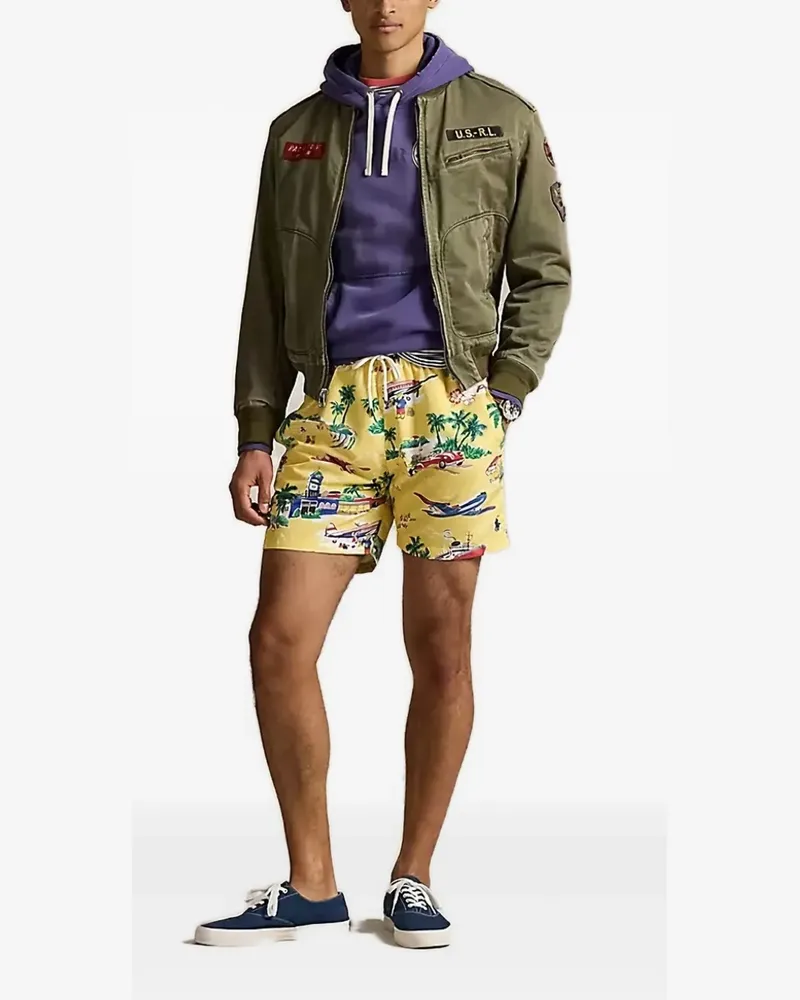 Ralph Lauren Badeshorts mit tropischem Print - 002 MULTI 002