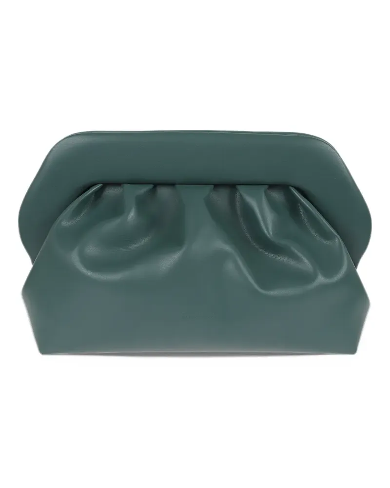 THEMOIRÈ Bios ruched clutch bag - Grün Grün
