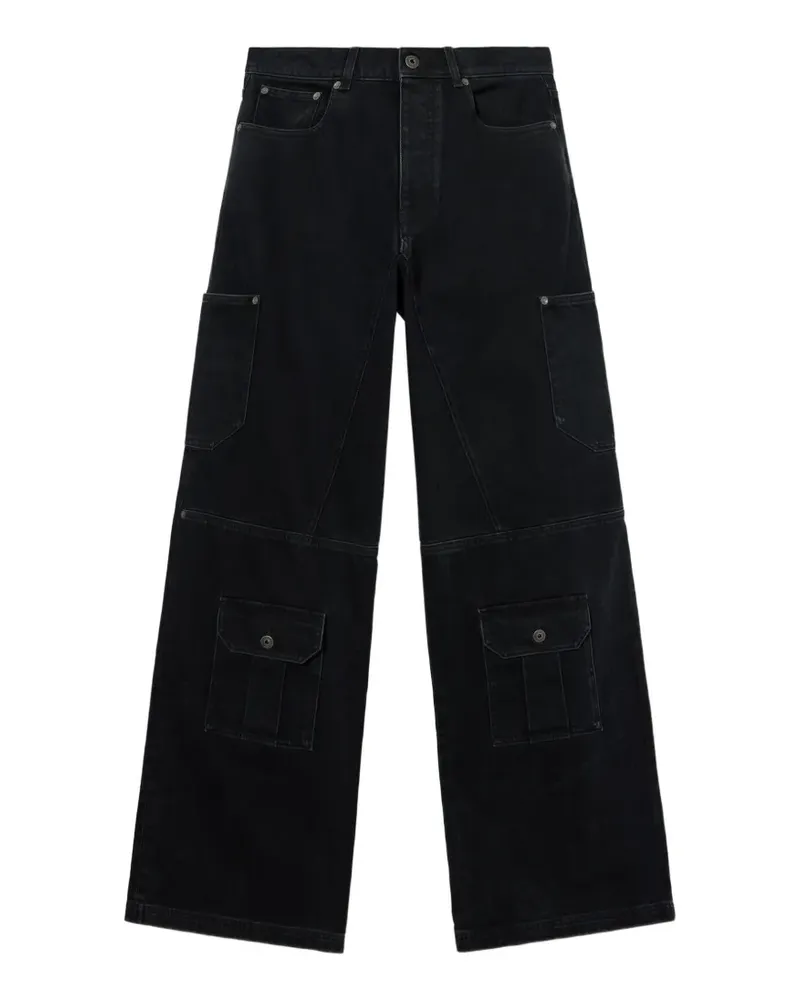 OFF-WHITE Half Arrow Cargojeans - Schwarz Schwarz