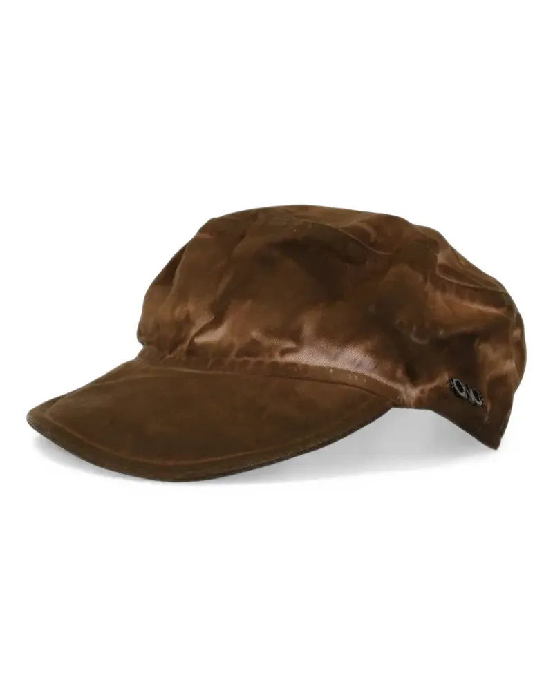 CoSTUME NATIONAL corduroy newsboy cap - Braun Braun