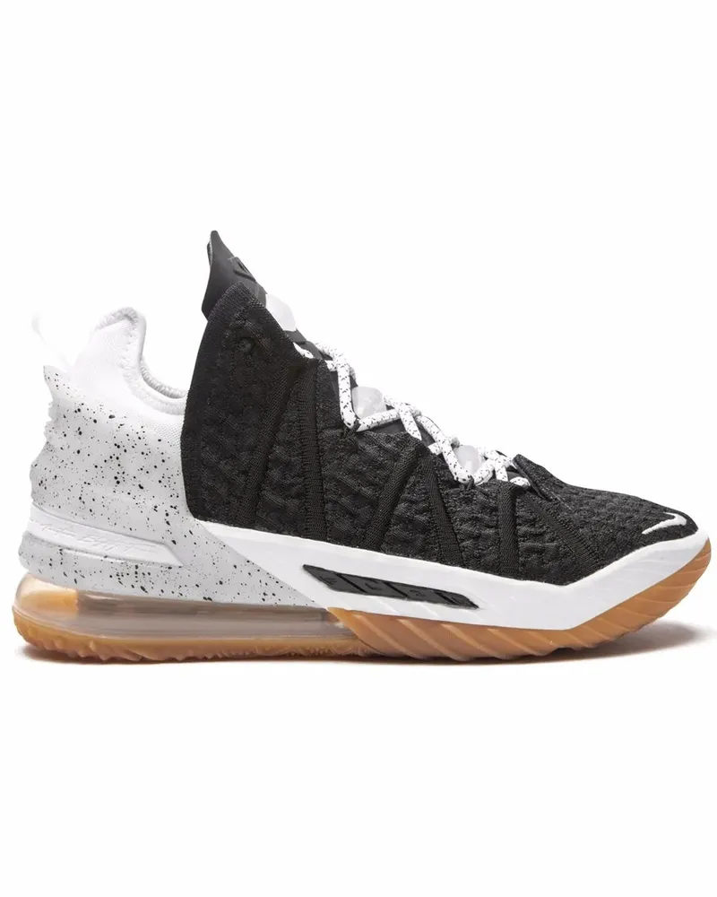 Nike LeBron 18 High-Top-Sneakers - Schwarz Schwarz