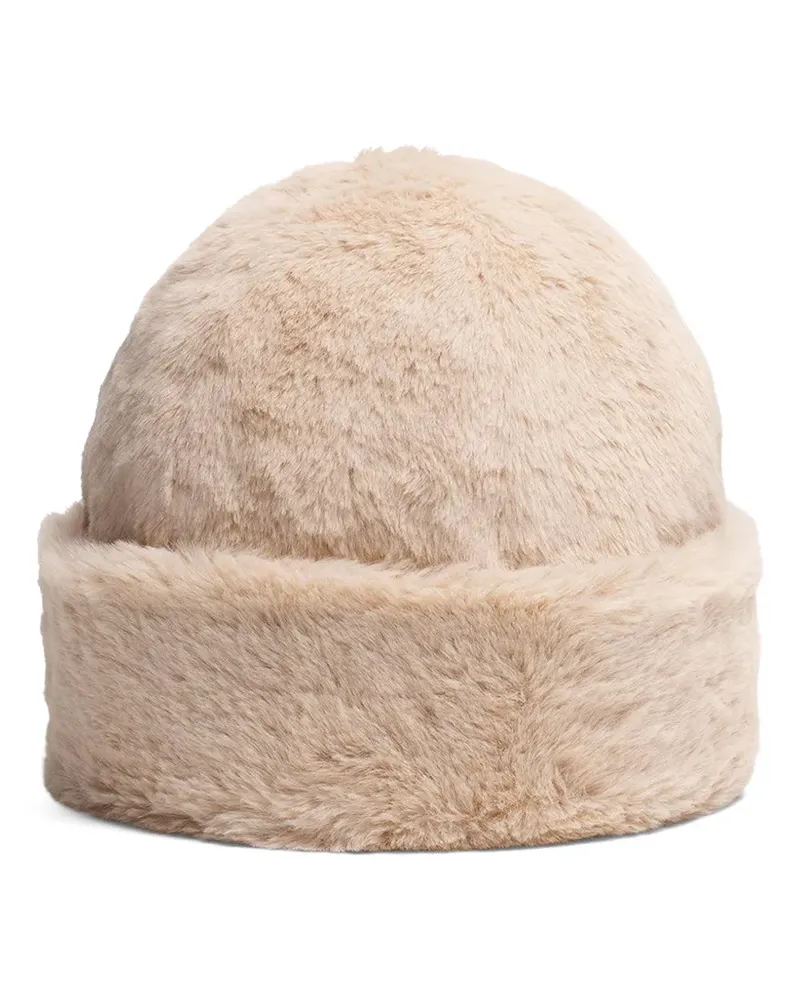 Rag & Bone Kennedy Hut aus Faux Fur - Nude Nude