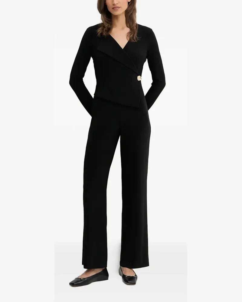 Joseph Ribkoff V-neck button all in one - Schwarz Schwarz