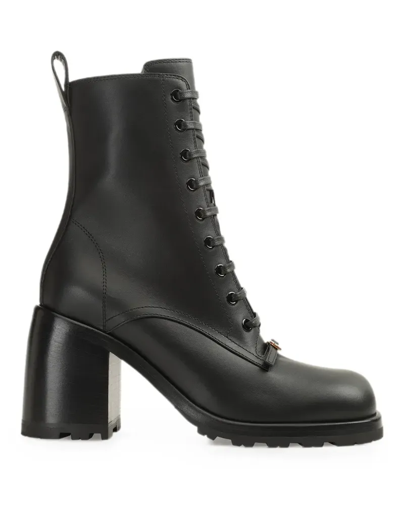 Sergio Rossi Maeven Bikerstiefel - Schwarz Schwarz