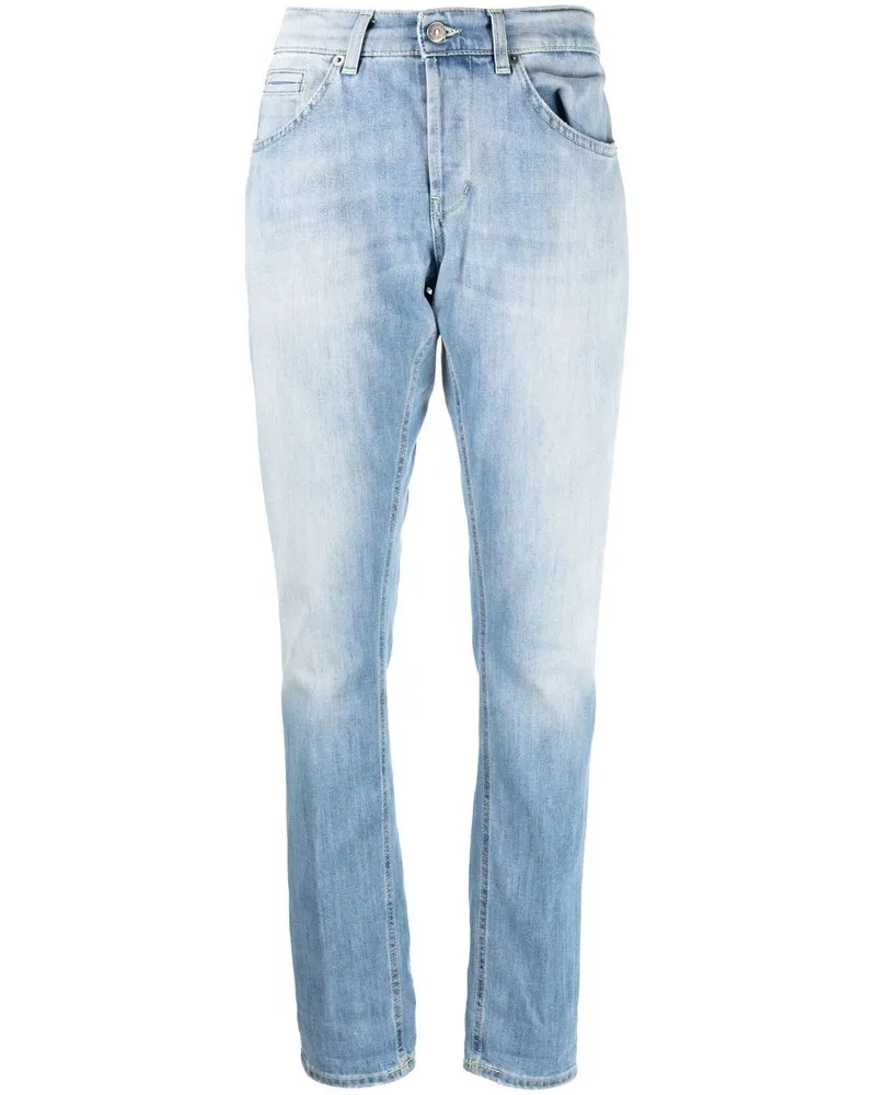 Dondup Klassische Slim-Fit-Jeans - Blau Blau