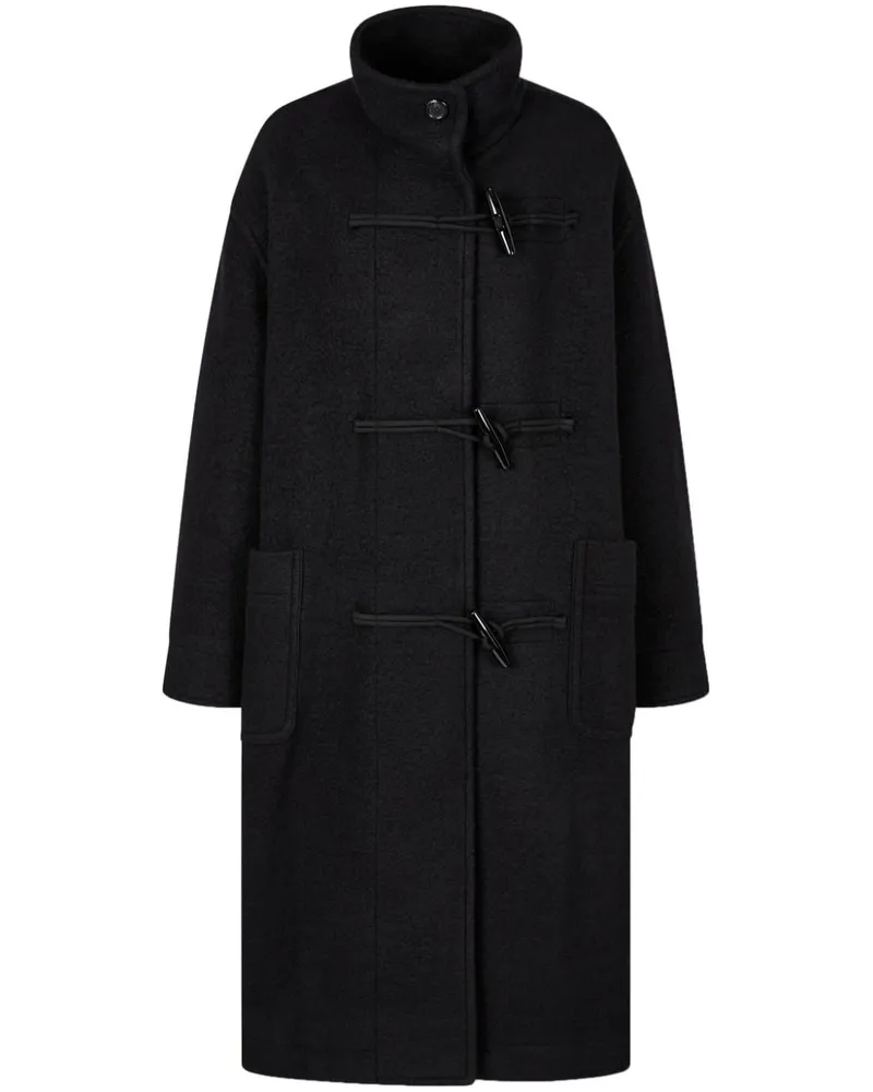 STUDIO TOMBOY Dufflecoat mit Stehkragen - Schwarz Schwarz