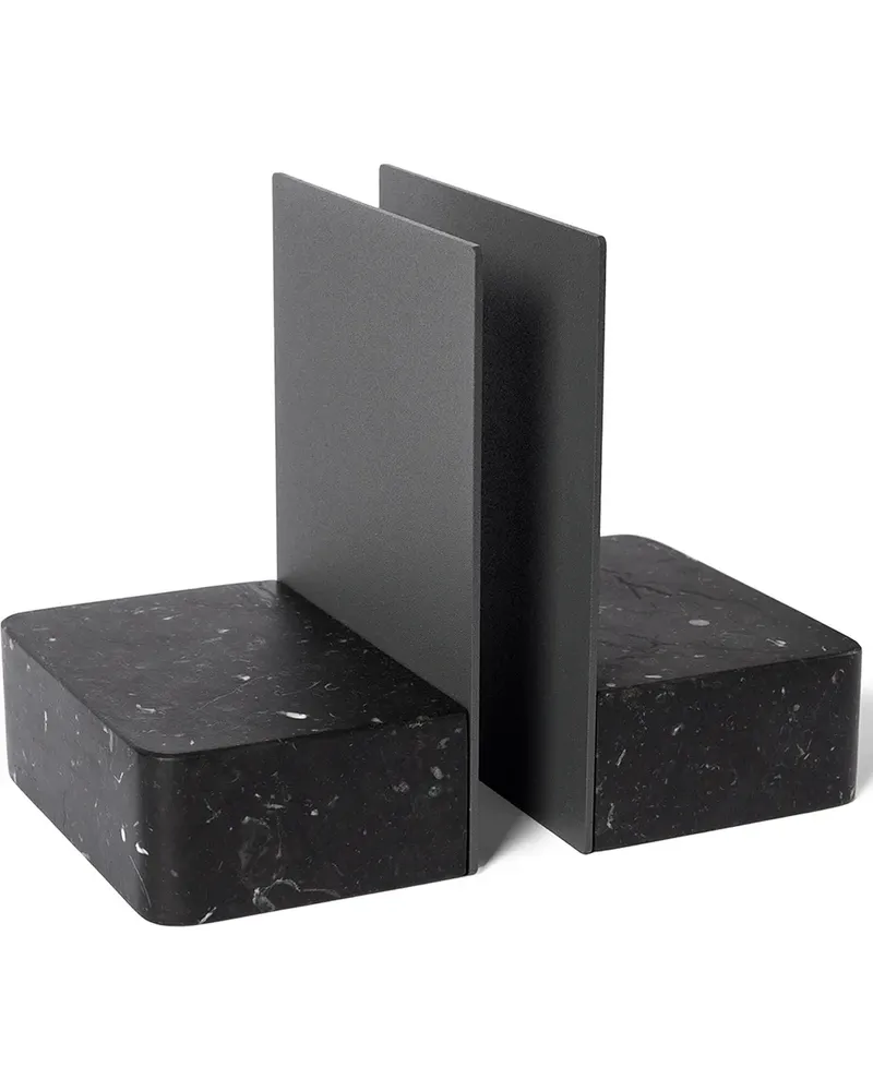 Salvatori Pietra Buchstützen - Schwarz Schwarz