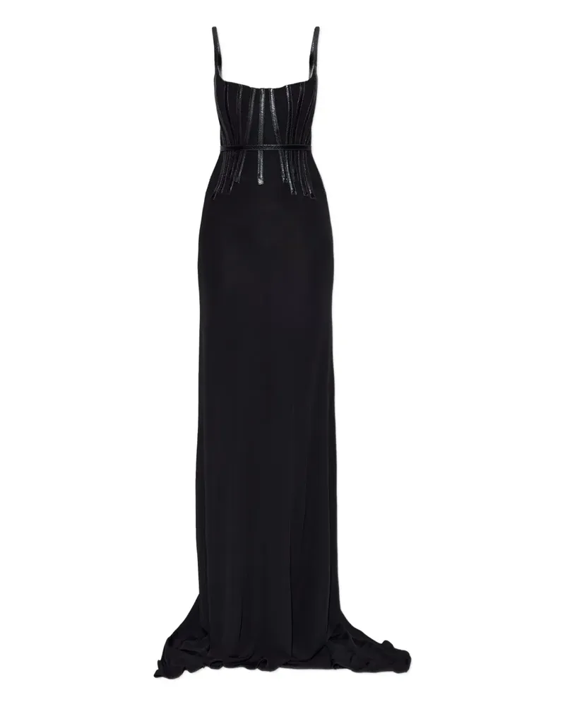 Dsquared2 strappy-detail maxi dress - Schwarz Schwarz