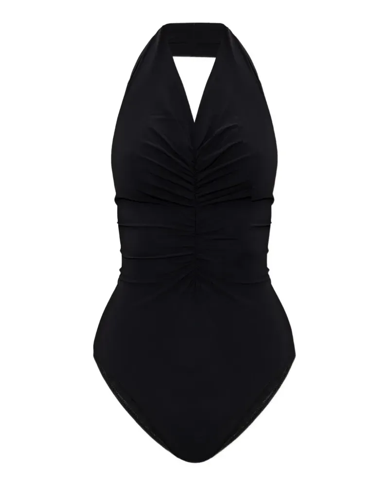 Rick Owens halterneck swimsuit - Schwarz Schwarz