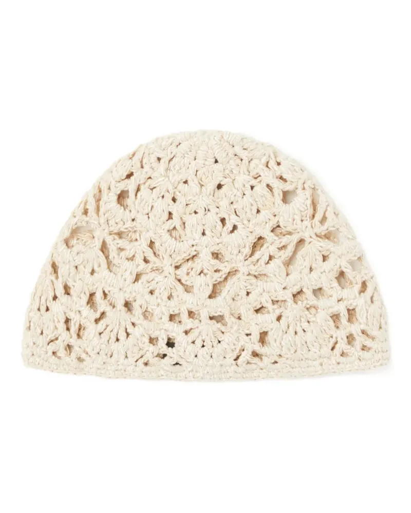 Alanui Gehäkelte The Sound of the Sea Beanie - Nude Nude