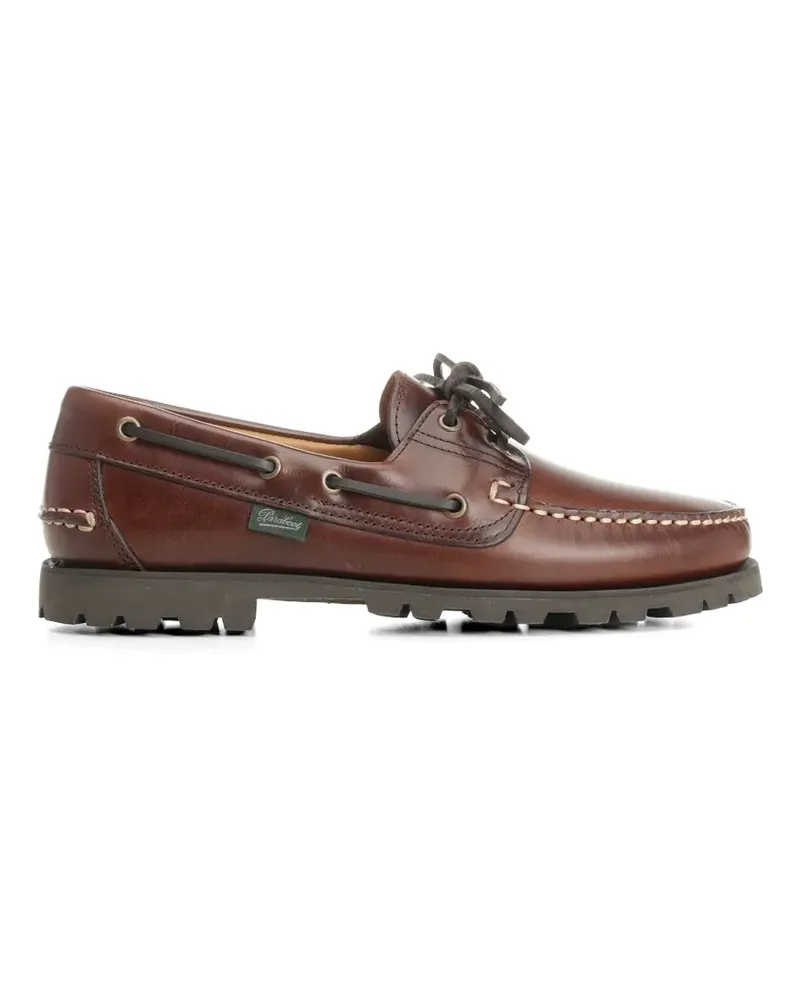 Paraboot laced stitched loafers - Braun Braun