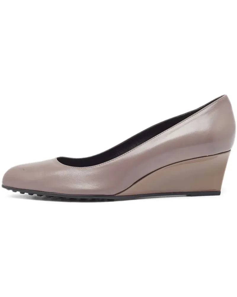 TOD'S Pre-owned Pumps mit Wedge-Absatz 55mm - Violett Violett
