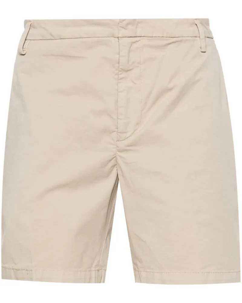 Dondup Chino-Shorts mit Knopfverschluss Nude