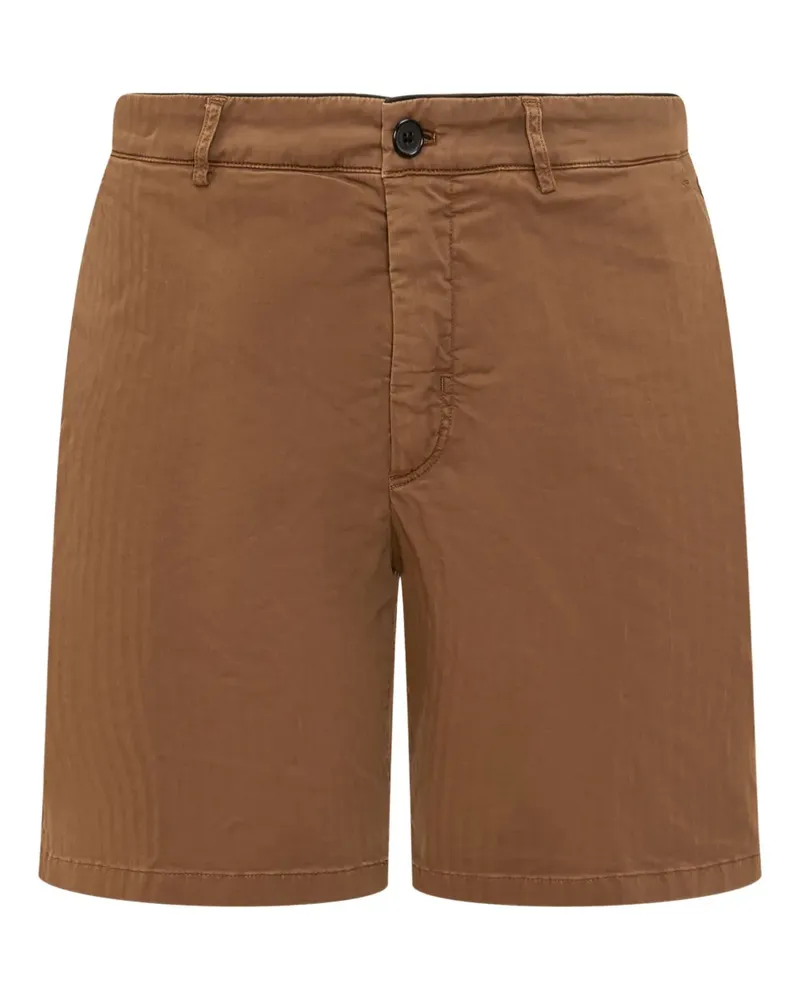 Department 5 Chino-Shorts mit Knopfverschluss - Braun Braun