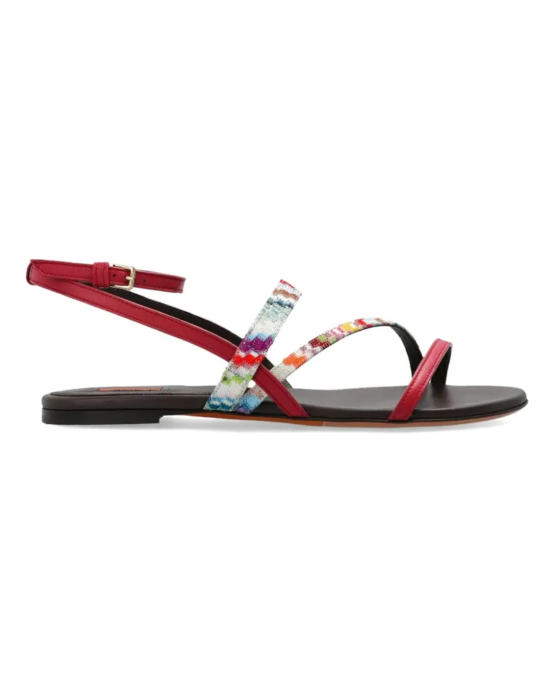 Missoni Sandalen mit Riemendetail - Rot Rot