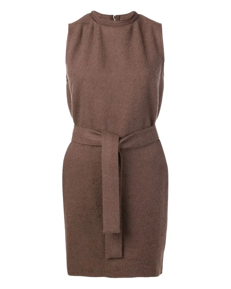 Rick Owens Ärmelloses Minikleid - Braun Braun