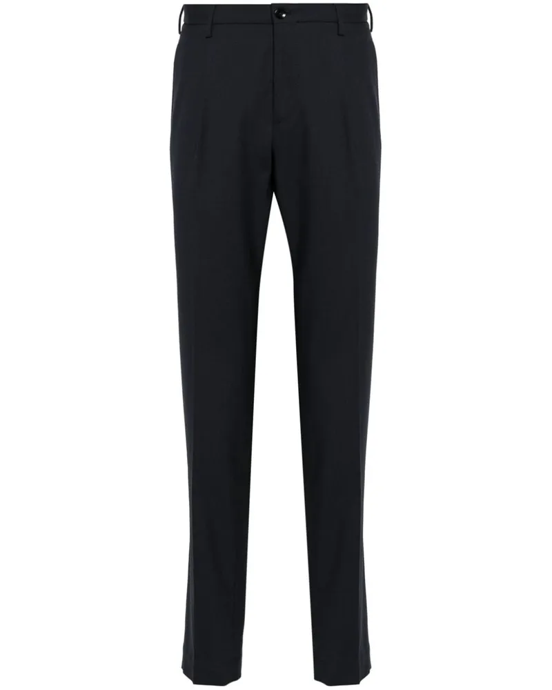 Incotex Halbhohe Hose - Blau Blau