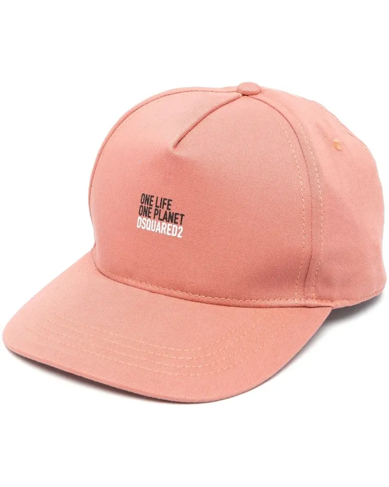 Dsquared2 Verstellbare Baseballkappe - Rosa Rosa