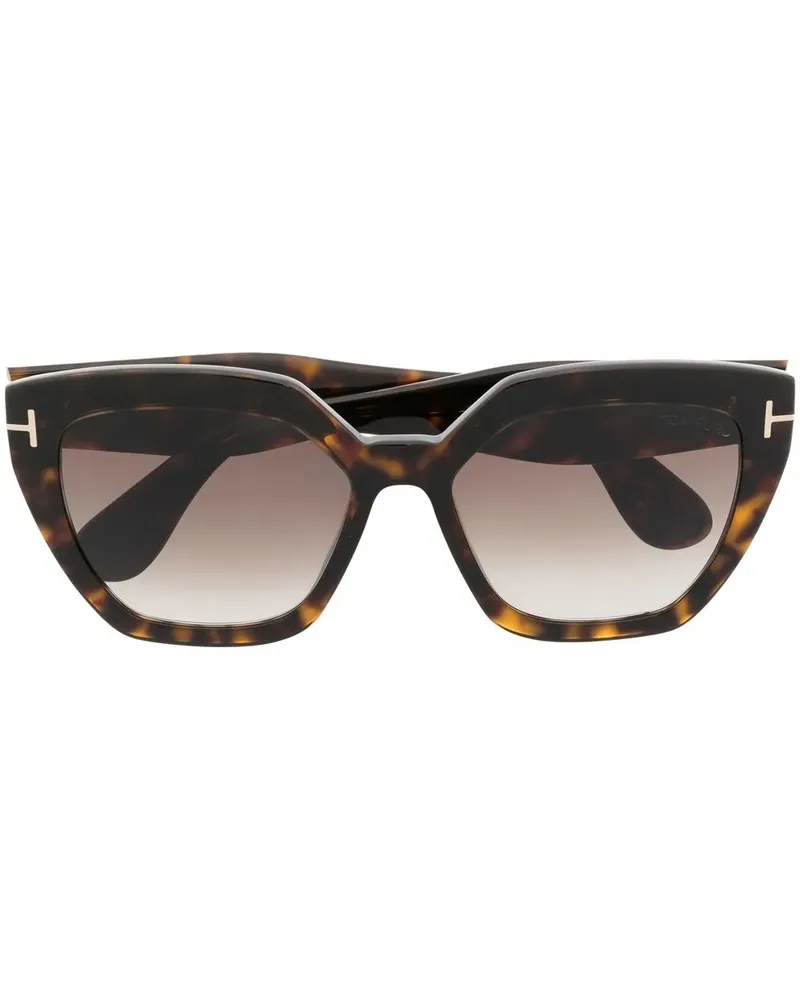 Tom Ford Phoebe Cat-Eye-Sonnenbrille - Braun Braun