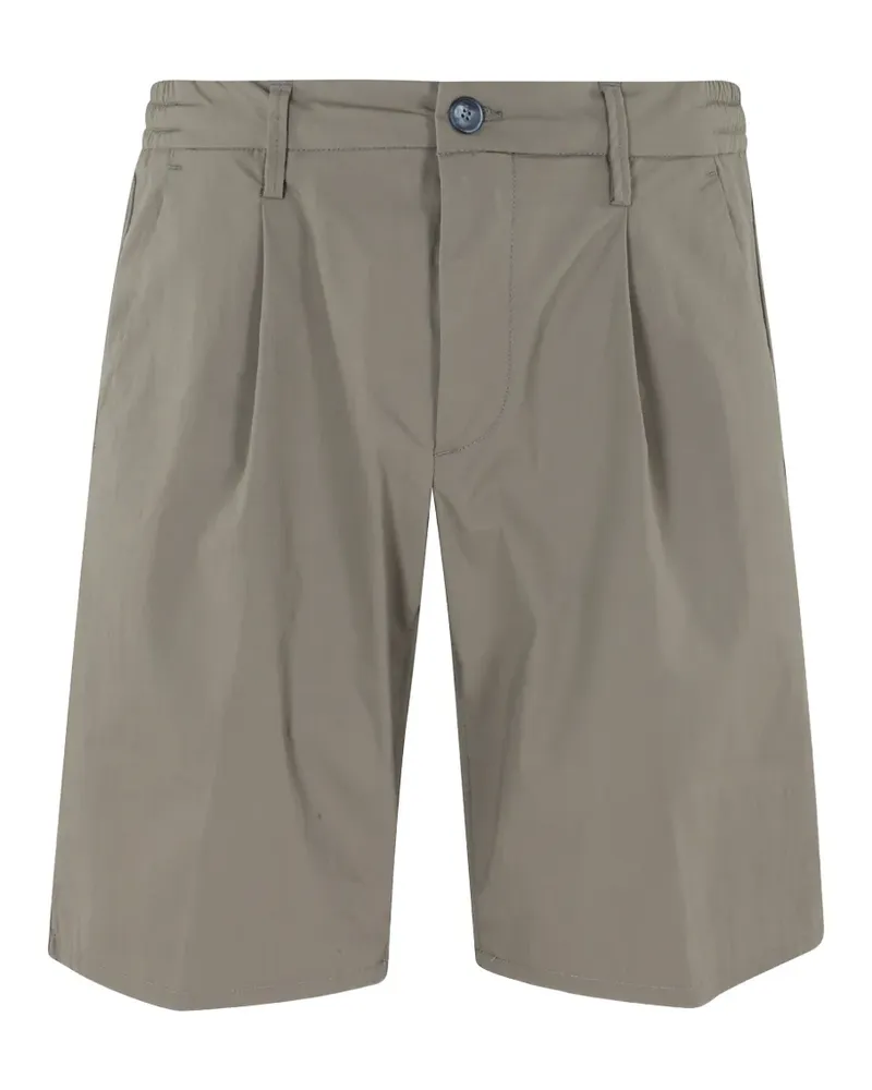 Re-HasH Shorts mit Stretchbund - Grau Grau
