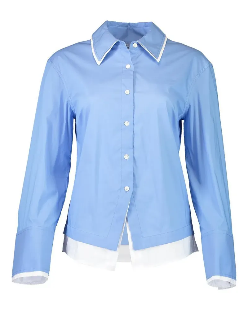 Veronica Beard Bonnie collared shirt - Blau Blau