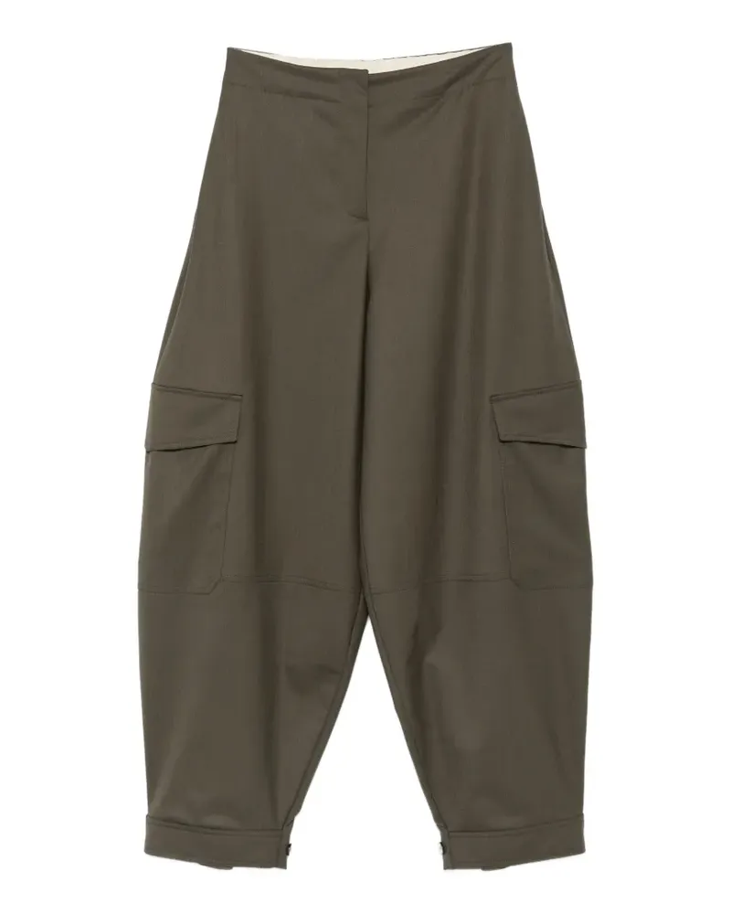 ALYSI Cropped-Hose - Grün Grün