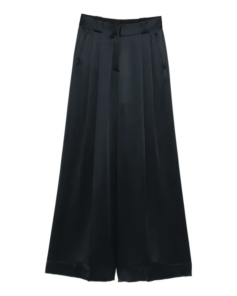 Blazé Milano Hose mit weitem Bein - Blau Blau