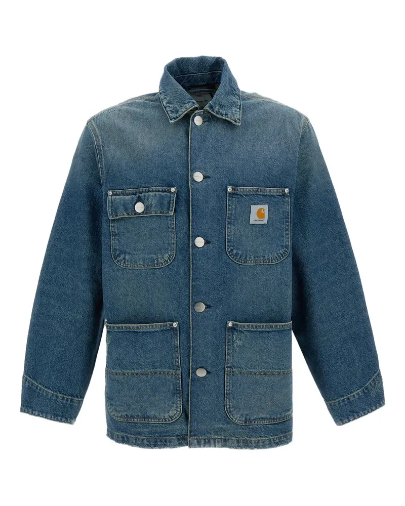 Carhartt WIP patch-pocket denim jacket - Blau Blau