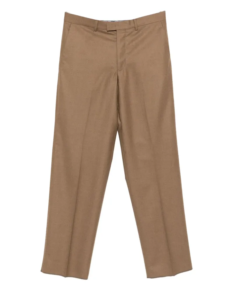 Emporio Armani Hose mit Bügelfalten - Braun Braun