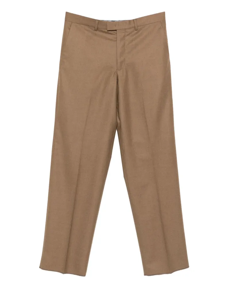 Emporio Armani Hose mit Bügelfalten - Braun Braun