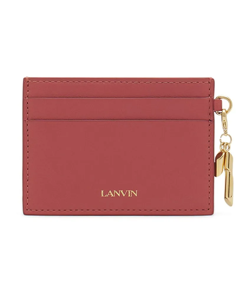 Lanvin Klassisches Kartenetui - Rot Rot