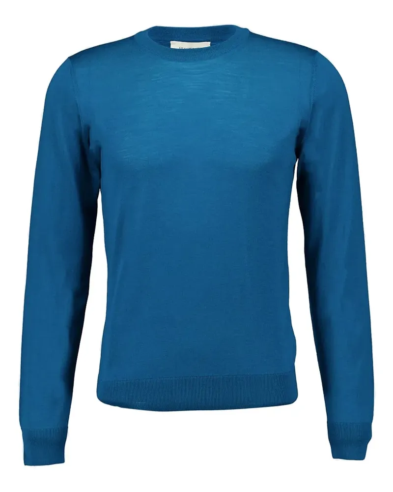 Piacenza Cashmere Pullover aus Merinowolle - Blau Blau