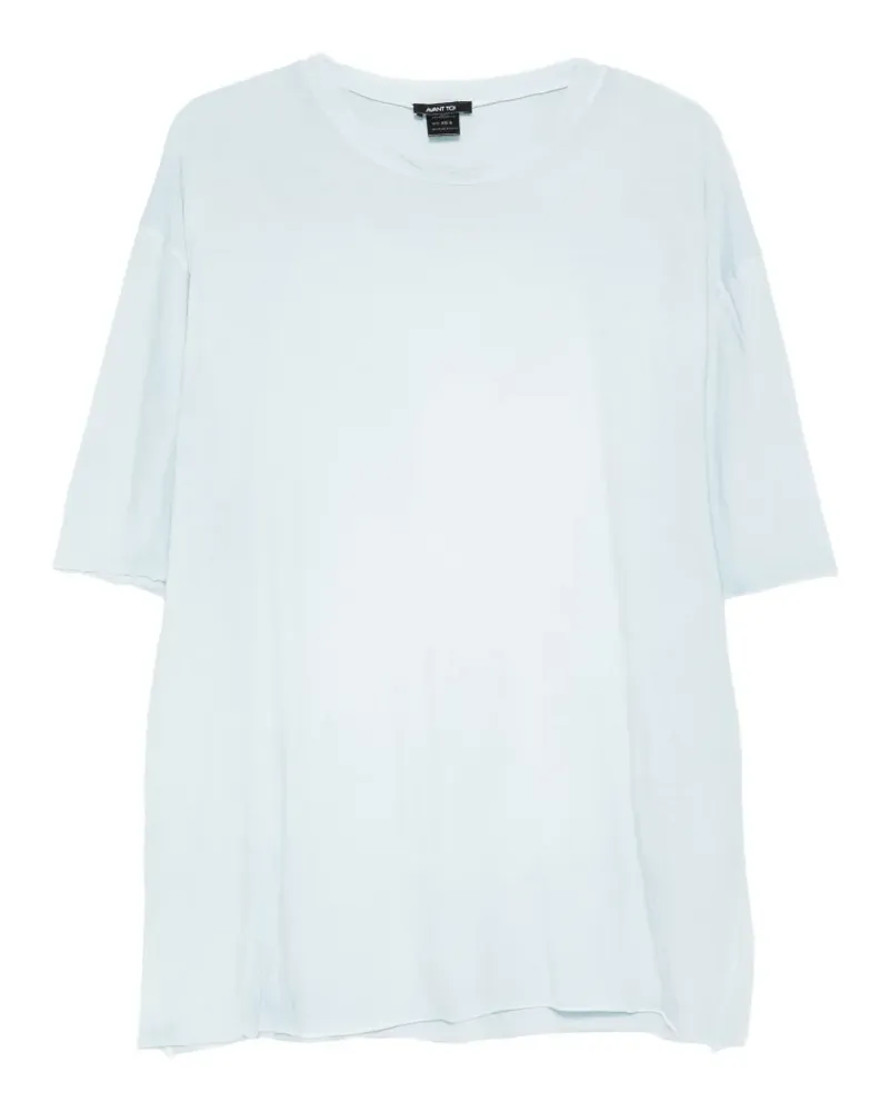 Avant Toi T-Shirt mit rundem Ausschnitt - Blau Blau