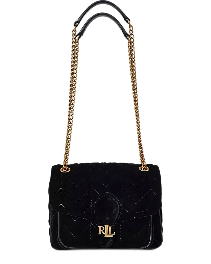 Ralph Lauren quilted chain-strap shoulder bag - Schwarz Schwarz