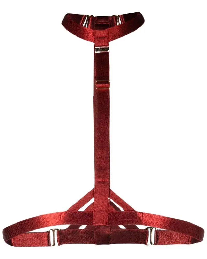 Bordelle Art Deco Riemen - Rot Rot
