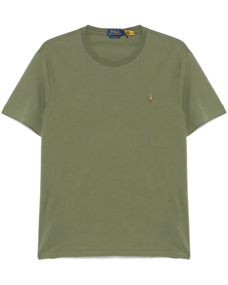 Ralph Lauren T-Shirt mit Polo Pony - Grün Grün