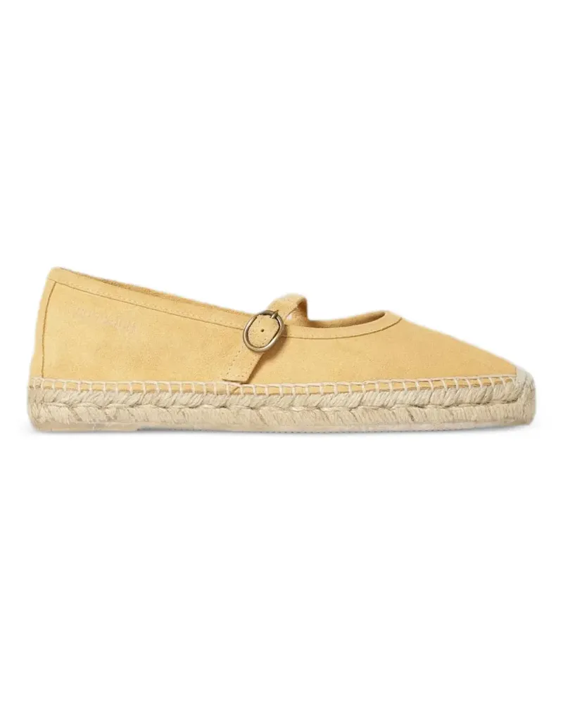 Woolrich buckle-fastening suede espadrilles - Gelb Gelb