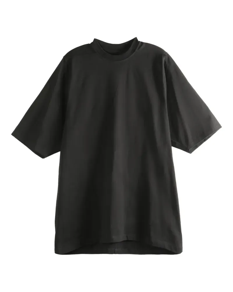 Rick Owens Klassisches T-Shirt - Schwarz Schwarz