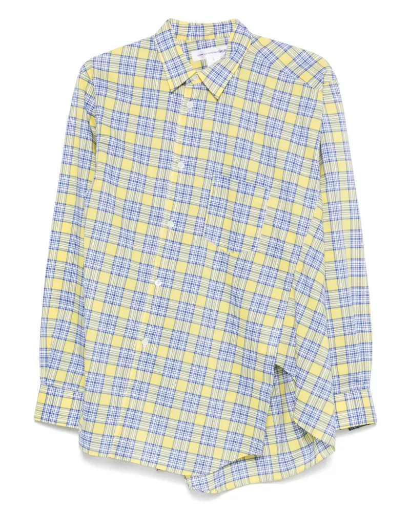 Comme des Garçons Asymmetrisches Hemd - Gelb Gelb