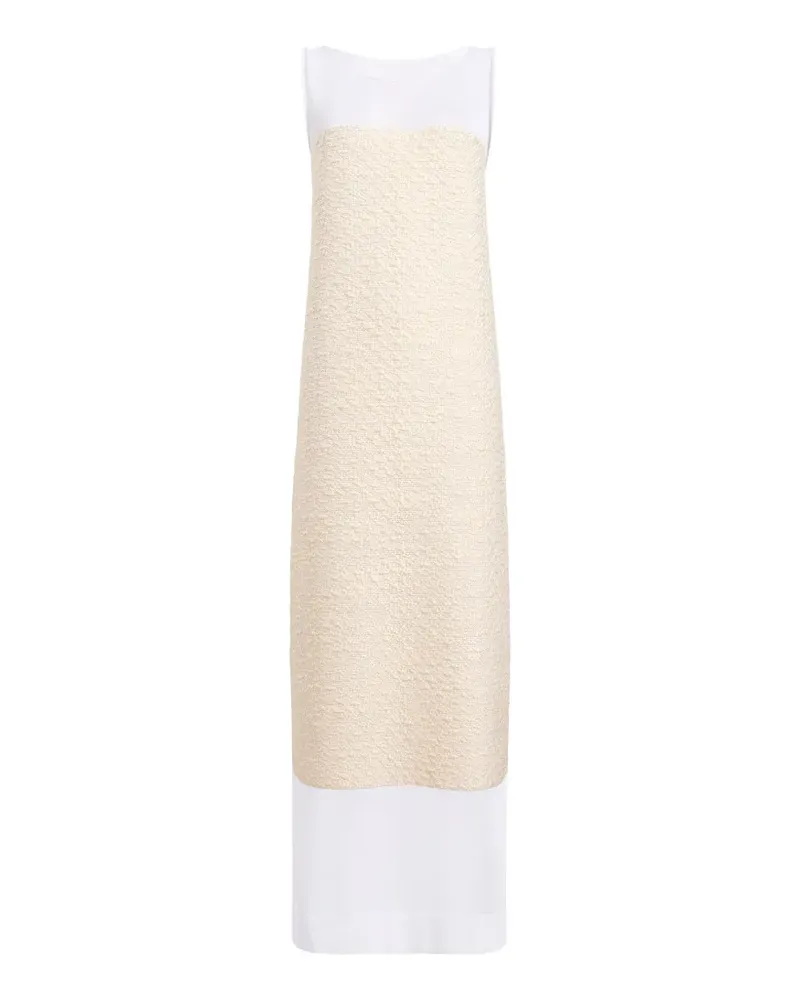 KHAITE Gestricktes Maxikleid - Weiß Weiß