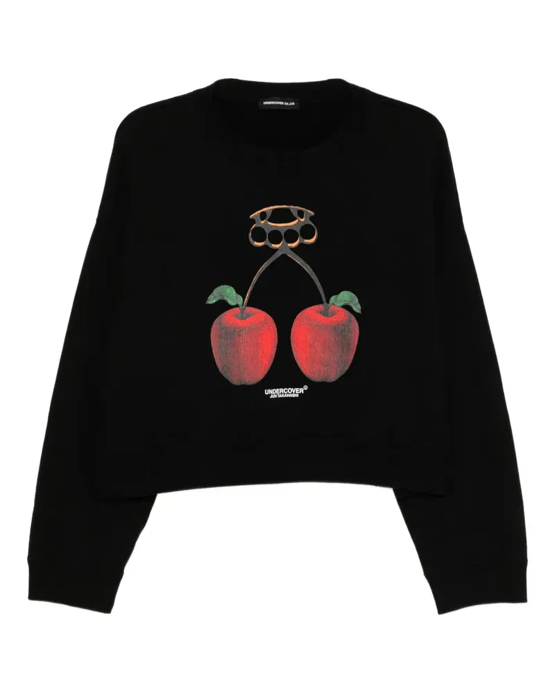 Undercover Sweatshirt mit Print - Schwarz Schwarz