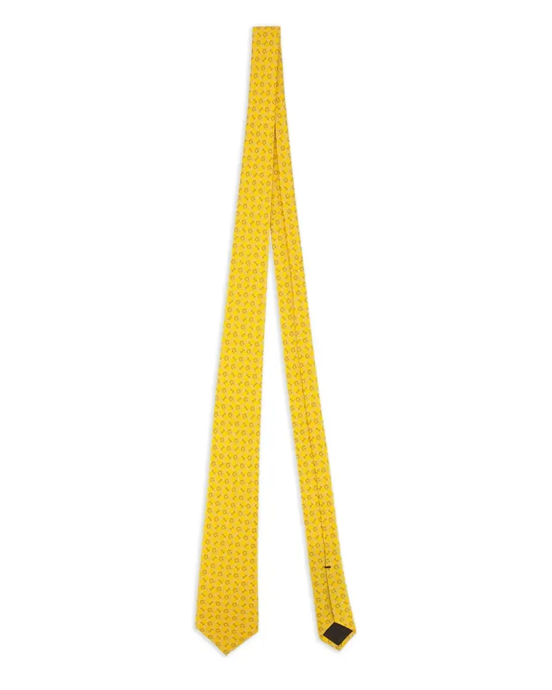 Gucci Krawatte aus Seide - Gelb Gelb