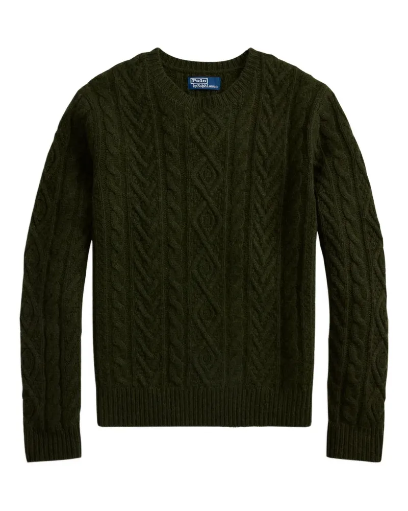 Ralph Lauren Pullover mit Zopfmuster - Grün Grün