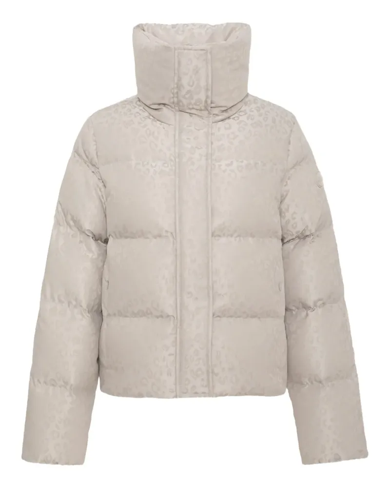 Colmar Steppjacke mit Leoparden-Print - Nude Nude