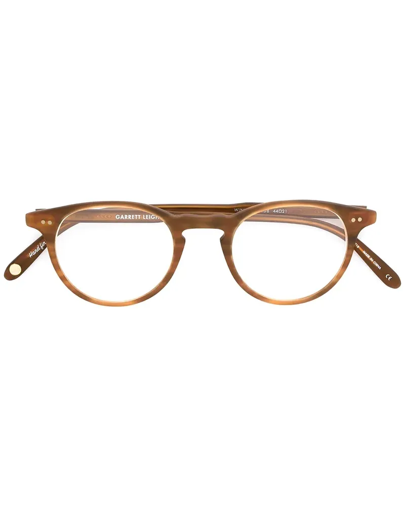 Garrett Leight Winward' Brille - Braun Braun