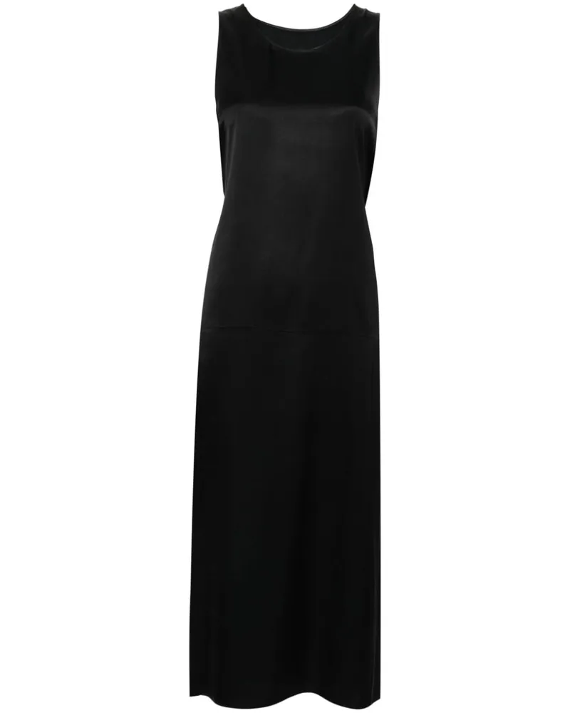 Maison Margiela Kleid mit Schlitz - Schwarz Schwarz
