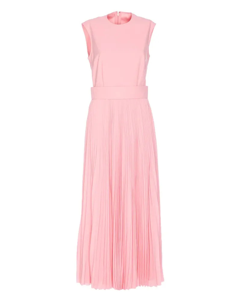 Solace London The Sophie Midikleid - Rosa Rosa
