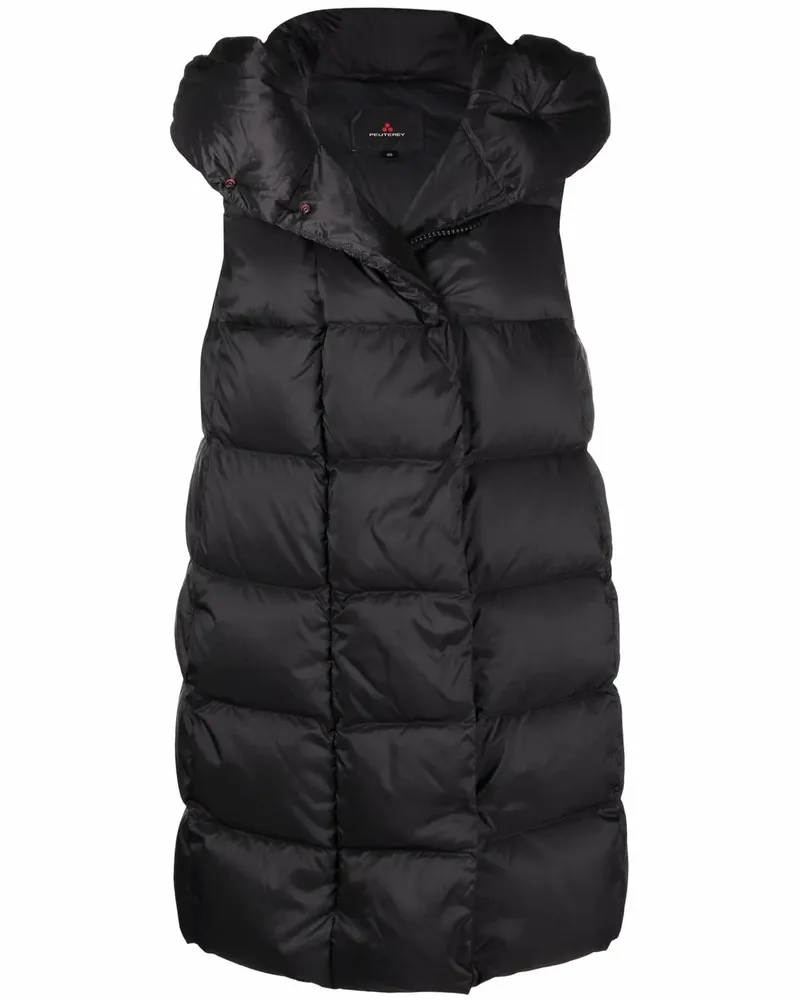 Peuterey Gesteppte Weste - Schwarz Schwarz
